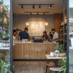 Retail, hospitality and services